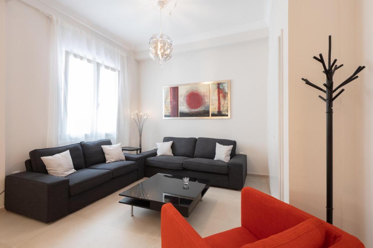 Modern 2-Bedroom Apt, 200M From The Acropolis Atenas Exterior foto